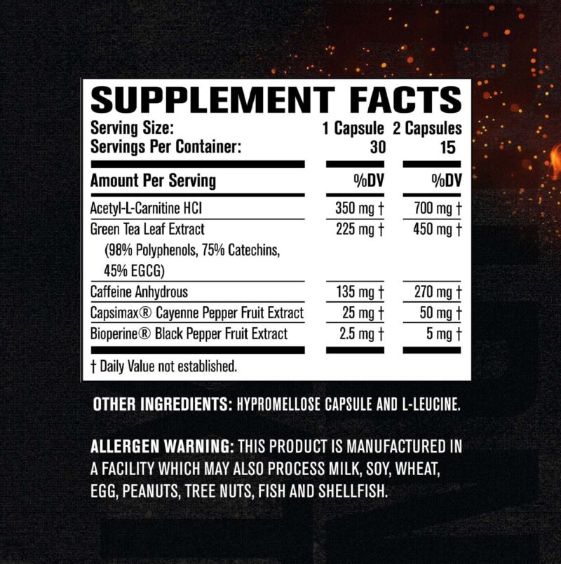 Fit Fire Thermogenic Fat Burner - Image 2