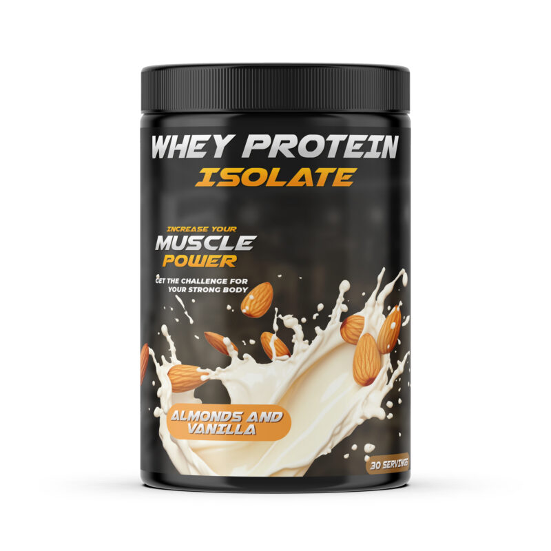 Whey protein isolate (Almonds & Vanilla)