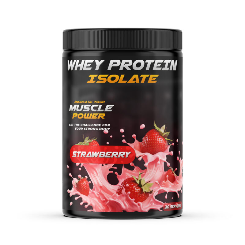 Whey Protein Isolate (Strawberry)